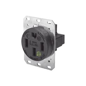 receptáculo recto de 50 a 125250 v ca 3 polos 4 hilos nema 1450r