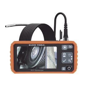 dual cámara boroscopio pro 55mm 720p usbcwifi y lcd 43 a color cuello de cisne blindado 10 3m con imán y 6 led´s bateria ioli r