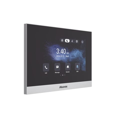 Monitor Android / Soporta App Android / Pantalla Touch Screen Lcd 7 / Wifi / Punto Wifi / Bluetooth / Poe / Sip / 8 Entradas De 