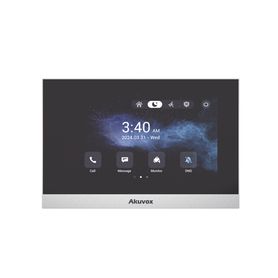 monitor android  soporta app android  pantalla touch screen lcd 7  wifi  punto wifi  bluetooth  poe  sip  8 entradas de alarma 