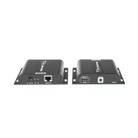 Kit Extensor Hdmi Para Distancias De 120 Metros / Resolución 4k  30hz / Cat 5e/6 / Soporta Conexión Uno A Uno Y Uno A Muchos / H