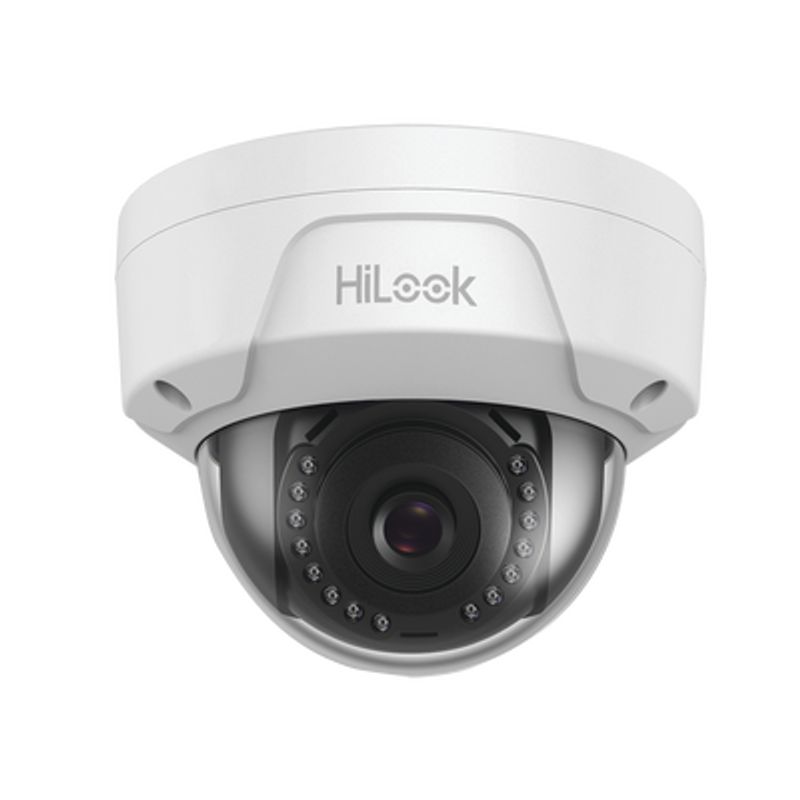 Hilook Series / Domo Ip 4 Megapixel / 30 Mts Ir / Exterior Ip67 / Poe / Wdr 120 Db / Lente 2.8 Mm / Ik10