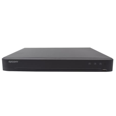 Dvr 4 Megapixel / 24 Canales Turbohd  8 Canales Ip / 2 Bahias De Disco Duro / 1 Canal De Audio / Grabacion Hasta 3mp Solo En 4 C