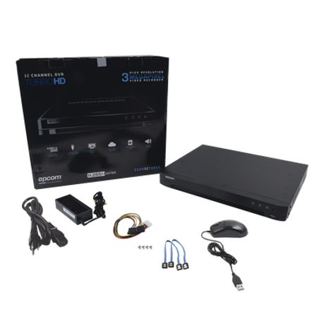 Dvr 4 Megapixel / 24 Canales Turbohd  8 Canales Ip / 2 Bahias De Disco Duro / 1 Canal De Audio / Grabacion Hasta 3mp Solo En 4 C