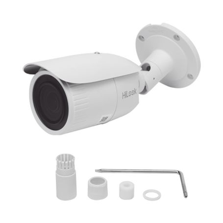 Bala Ip 4 Megapixel / Lente Motorizado 2.8  12 Mm / 30 Mts Ir Exir / Poe / Exterior Ip67 / Wdr 120 Db / Micro Sd / Onvif