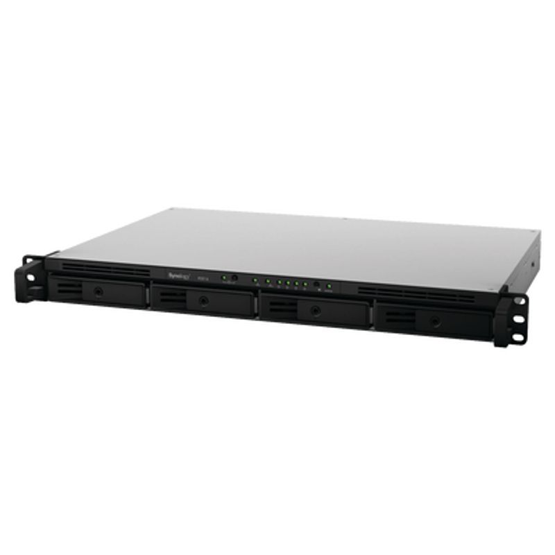 Servidor Nas Para Rack De 4 Bahias / Expandible A 8 Bahias / Hasta 96 Tb / Hasta 16 Cámaras