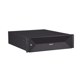 nvr de 64 canales  soporta grabación hasta 32 mp  h265  wisestream  procesamiento 400 mbps  3 puertos de red  raid 56  64tb inc