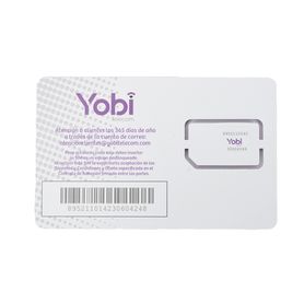 sim yobi para dispositivos móviles 3g4g 1gb mensual por 1 ano de servicio solo datos231865