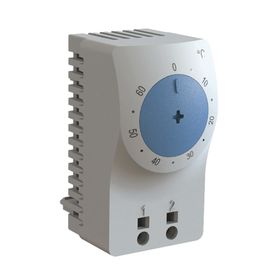 termostatointerruptor para control de temperatura en grados fahrenheit para uso con ventiladores con terminales de conexión y c