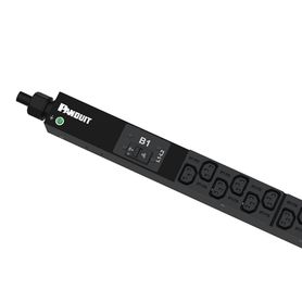 pdu básico para distribución de energia enchufe de entrada nema l1530p con 30 salidas c13 y 6 c19 de instalación vertical 208 v