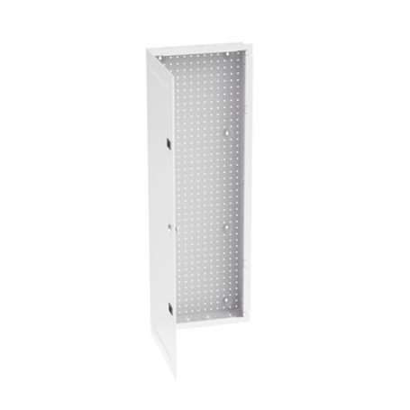 Gabinete Multipropósito De Montaje En Pared De 42 In De Altura Con Puerta Reversible Fabricado En Acero Color Blanco 