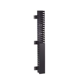 organizador vertical incabinet sencillo solo frontal para uso con gabinetes panduit montaje frontal en riel de rack 40 ur 225 i