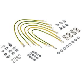 kit de accesorios de tierra fisica para gabinetes proline incluye 6 cables 12 awg de 411 mm de largo con terminaciones de anill