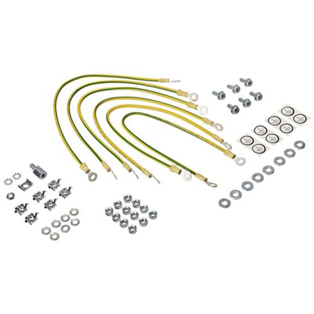 Kit De Accesorios De Tierra Fisica Para Gabinetes Proline Incluye 6 Cables 12 Awg De 411 Mm De Largo Con Terminaciones De Anillo