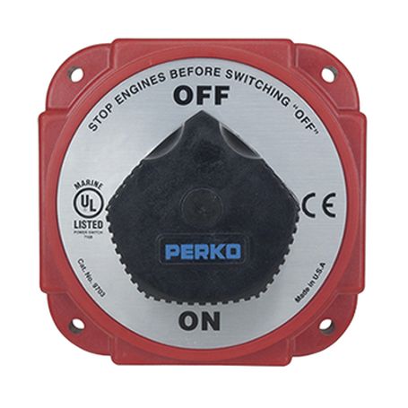 switch selector de bateria y alternador on  off de servicio pesado  para sistemas eléctricos marinos