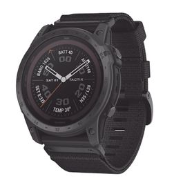 reloj garmin tactix® 7 – pro edition color negro en bisel de titanio  multideporte con gps ofrece funciones tácticas especializ