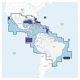 mapa méxico caribe y brasil