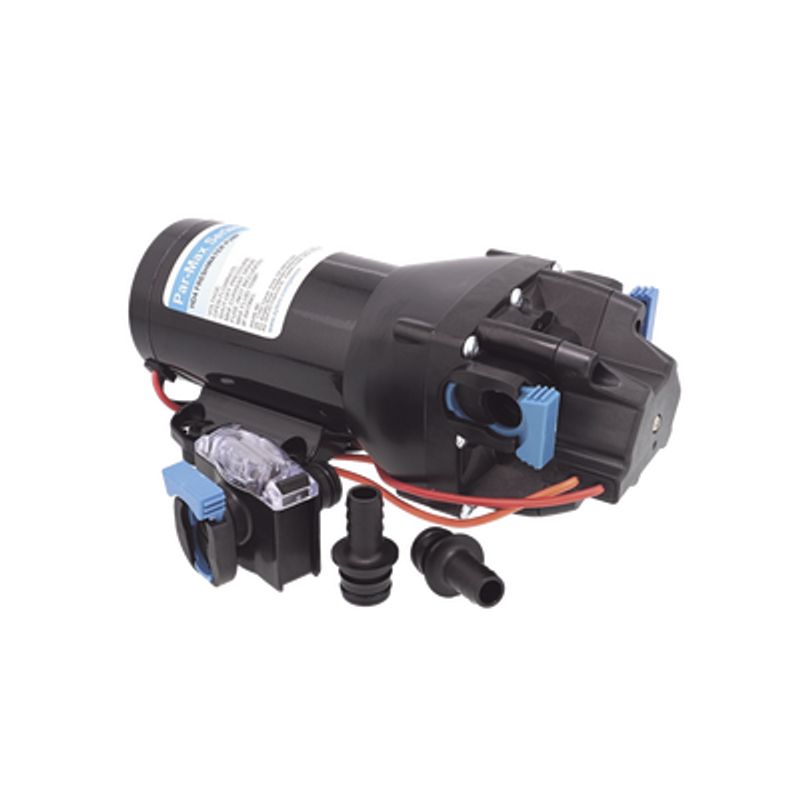 Bomba Controlada Por Presión Par Max Hd 4 A 12 Vca Alta Presión 40 Psi 15 Lpm / 4 Gpm