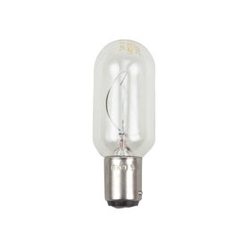 bombilla transparente de 120 vca  30 w de doble contacto 