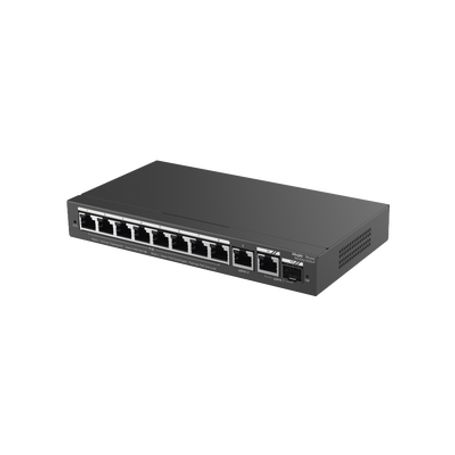 switch administrable con 8 puertos gigabit poe 2 uplinks gigabit 1 sfp gestión gratuita desde la nube223689