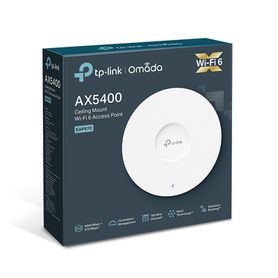 punto de acceso omada  wifi 6 ax5400 mumimo 4x4   mesh omada  alta densidad de usuarios  configuración por controlador o standa