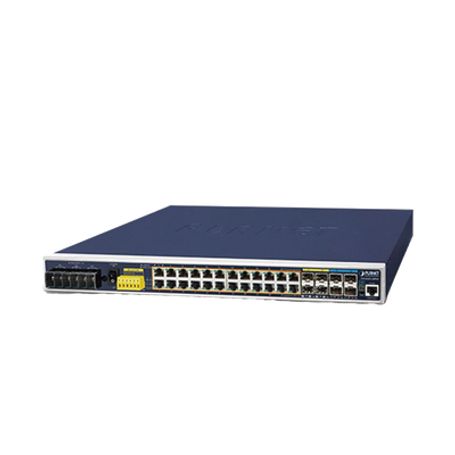 Switch Industrial Capa 3 24 Puertos Gigabit Poe 802.3af/at 4 Puertos Sfp 1 G 4 Puertos Sfp De 10 G 