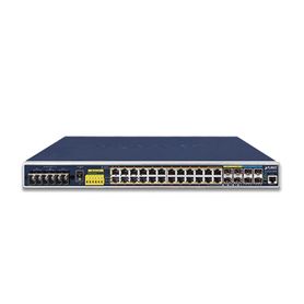 switch industrial capa 3 24 puertos gigabit poe 8023afat 4 puertos sfp 1 g 4 puertos sfp de 10 g 220279