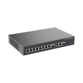 4 en 1 firewall router pbx ip switch 10 puertos gigabit 4 poe  2 puertos sfp 25 gigabit229909