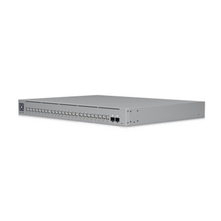 Unifi Switch Pro Max 24 Poe 24 Puertos (8 Puertos Poe 2.5 Gbe Y 16 Puertos Gbe Poe) 2 Puertos Sfp 10g 400w Pantalla Táctil