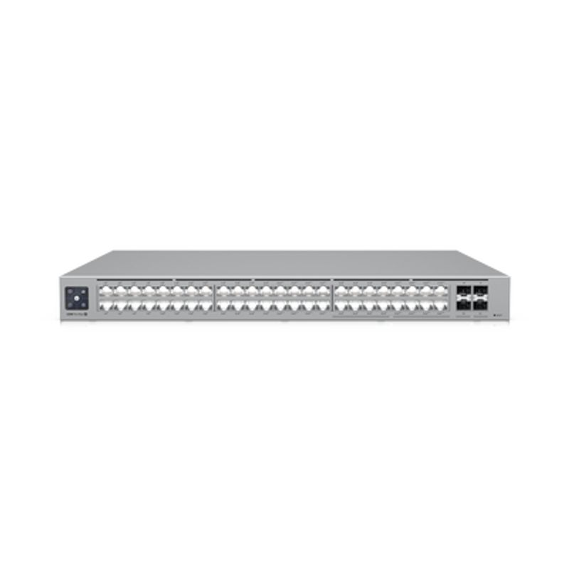 Unifi Switch Pro Max 48 Poe Con Funciones Capa 3 48 Puertos (16 Puertos 2.5 Gbe Y 32 Puertos 1 Gbe) 2 Puertos Sfp 10g Poe 720w P