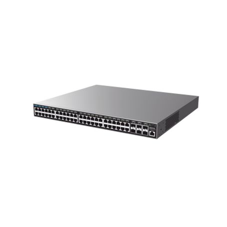 Switch Capa 3 Administrable / 48 Puertos 10/100/1000 Mbps  6 Puertos Sfp De 10 Gigabits / Compatible Con Gwn Cloud.