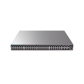 switch capa 3 administrable  48 puertos 101001000 mbps  6 puertos sfp de 10 gigabits  compatible con gwn cloud228925