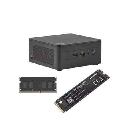 Asus Nuc Kit / Estacion De Trabajo / Core I3 13va Generacion / Ram 8gb / Ssd 256