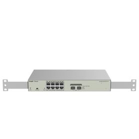 switch administrable poe capa 2 con 8 puertos gigabit poe 8023afat  2 sfp para fibra 1gb gestión gratuita desde la nube 125w225