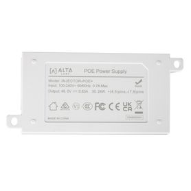 inyector poe 8023 afat 48v 06a   para puntos de acceso alta labs  o cualquier equipo con poe  2 puertos 101001000 mbps  incluye