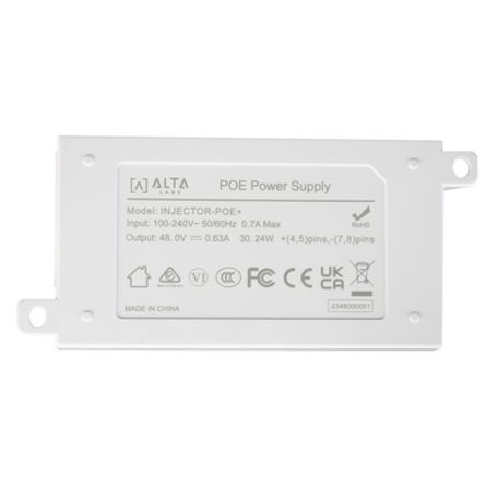 Inyector Poe 802.3 Af/at (48v 0.6a) /  Para Puntos De Acceso Alta Labs ( O Cualquier Equipo Con Poe) / 2 Puertos 10/100/1000 Mbp