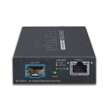 Convertidor De Medios Ethernet Rj45 10g/5g/2.5g/1g/100m A Sfp 10gbasex