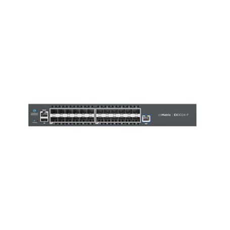 Switch Cnmatrix Ex3024f Ideal Para Distribución En Una Red Empresarial / 24 Puertos De Fibra Óptica Sfp(10 Gbps) / Capa 2 Y Capa