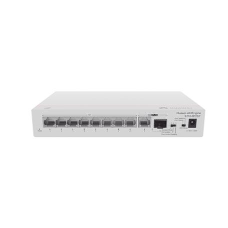 Switch Gigabit No Administrable Poe / 8 Puertos 10/100/1000 Mbps (poe) / 2 Puertos Sfp Uplink / 124w