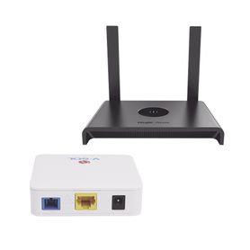 kit 1 onu bridge vsol dual gponepon con router home wifi ideal para distribuciones wisp de mayor cobertura wifi en hogares y of