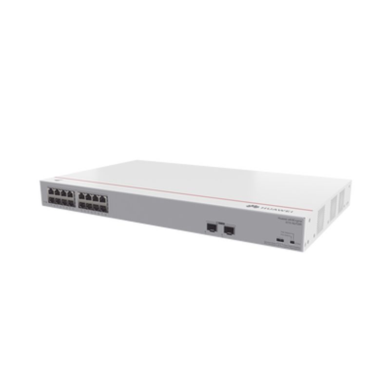 Switch Gigabit No Administrable Poe / 16 Puertos 10/100/1000 Mbps (poe) / 2 Puertos Sfp Uplink / 124w