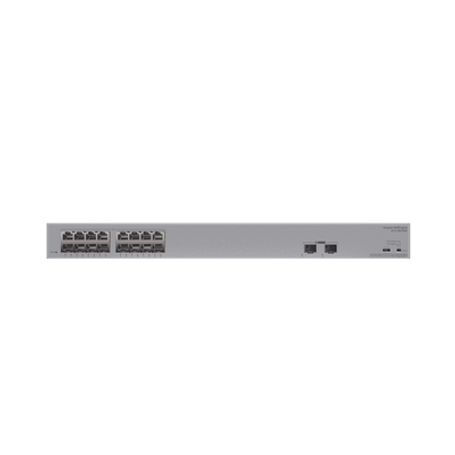 Switch Gigabit No Administrable Poe / 16 Puertos 10/100/1000 Mbps (poe) / 2 Puertos Sfp Uplink / 124w