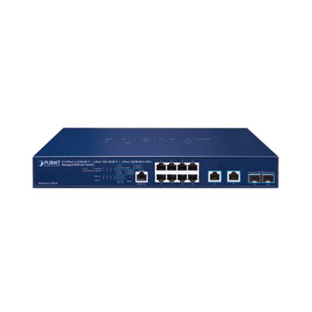 Switch Administrable Capa 3 8 Puertos De 2.5g Baset 2 Puertos De 10 G Baset 2 Puertos Sfp De 10 G 