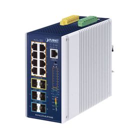 switch industrial capa 3 de 8 puertos 101001000t poe 8023bt 2 puertos sfp 1 g25 g 4 puertos sfp 10g instalación en pared o puer