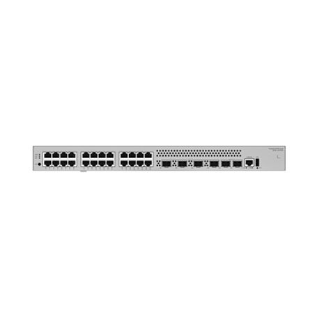 switch empresarial core gigabit administrable  capa 3  24 puertos 101001000 mbps  4 puertos 10ge sfp uplink  2 puertos 10ge sfp