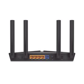 router wifi 6 doble banda ax 1800 mbps   mumimo y ofdma  1 puerto wan 101001000 mbps  4 puertos lan 101001000 mbps  4 potentes 