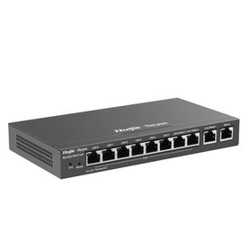 router balanceador con función sdwan poe hasta 110w 10 puertos gigabit 8 puertos poe soporta 4x wan configurables hasta 200 cli