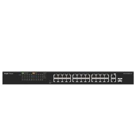 switch poe no administrable ideal para cctv 24 puertos 10100 y2 uplinks gigabit carcasa metálica230477