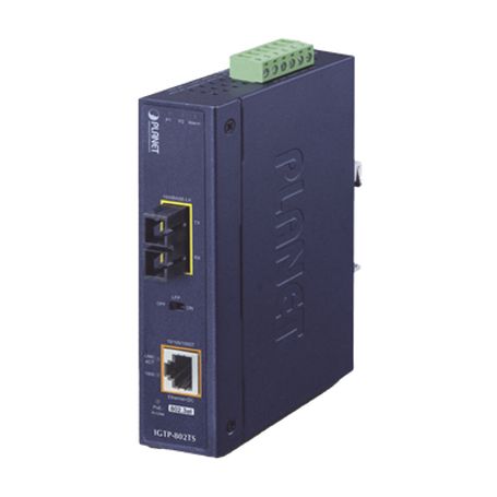 convertidor de medios industrial poe 1000baselx a 101001000baset 8023at scsm 20 km175612