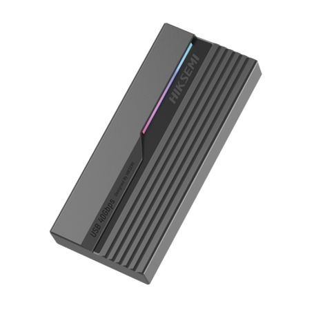 Carcasa Para Ssd M.2 (enclosure) / Conector Usbc / Rgb / Hasta  40 Gbps
